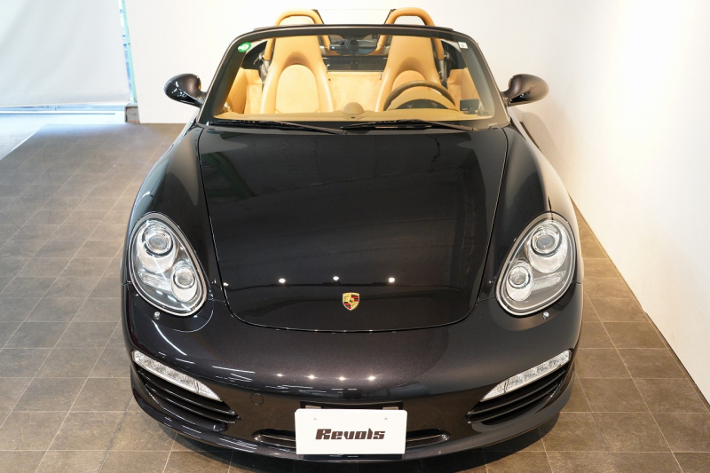 ポルシェ ボクスター(Type987) PDK 後期モデル 左H スポーツクロノ バサルトブラック PC入庫歴17回 中古車 中古車