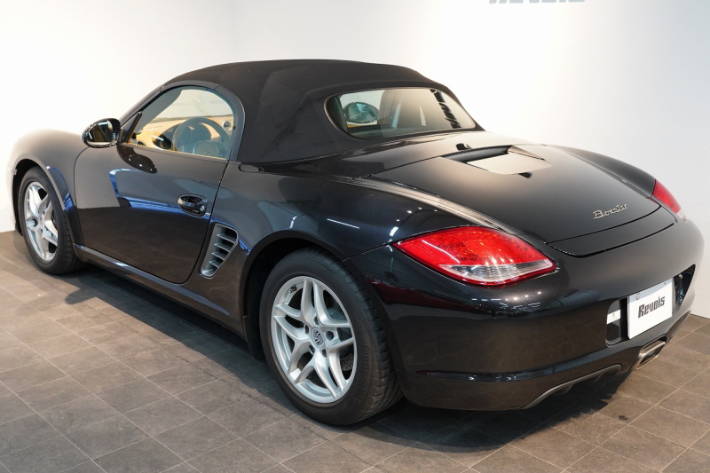 ポルシェ ボクスター(Type987) PDK 後期モデル 左H スポーツクロノ バサルトブラック PC入庫歴17回 中古車 中古車