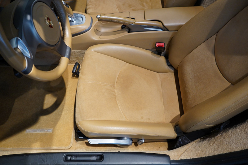 ポルシェ ボクスター(Type987) PDK 後期モデル 左H スポーツクロノ バサルトブラック PC入庫歴17回 中古車 中古車