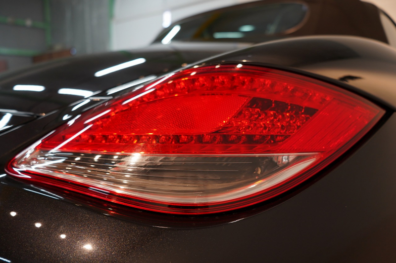 ポルシェ ボクスター(Type987) PDK 後期モデル 左H スポーツクロノ バサルトブラック PC入庫歴17回 中古車 中古車