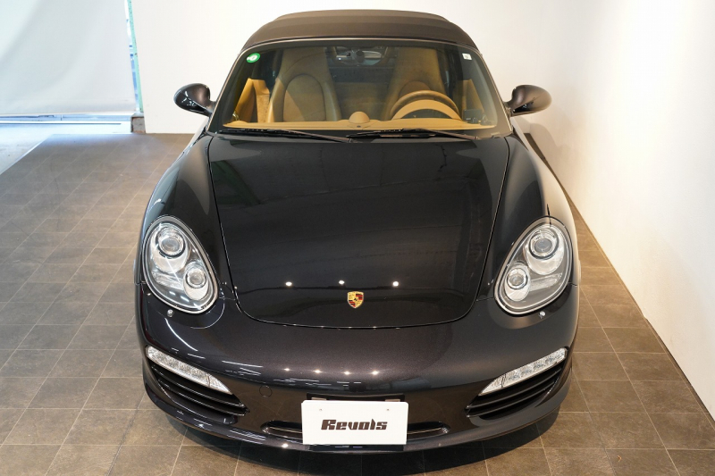 ポルシェ ボクスター(Type987) PDK 後期モデル 左H スポーツクロノ バサルトブラック PC入庫歴17回 中古車 中古車