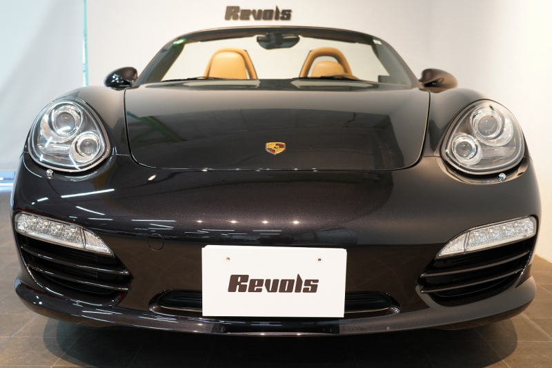 ポルシェ ボクスター(Type987) PDK 後期モデル 左H スポーツクロノ バサルトブラック PC入庫歴17回 中古車 中古車