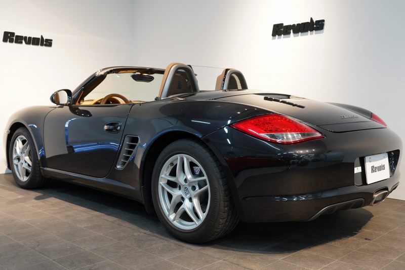 ポルシェ ボクスター(Type987) PDK 後期モデル 左H スポーツクロノ バサルトブラック PC入庫歴17回 中古車 中古車