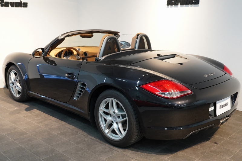 ポルシェ ボクスター(Type987) PDK 後期モデル 左H スポーツクロノ バサルトブラック PC入庫歴17回 中古車 中古車