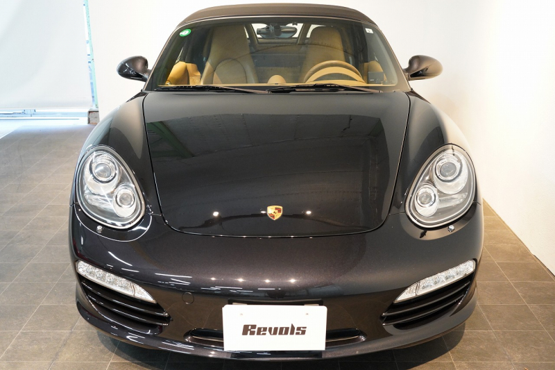 ポルシェ ボクスター(Type987) PDK 後期モデル 左H スポーツクロノ バサルトブラック PC入庫歴17回 中古車 中古車
