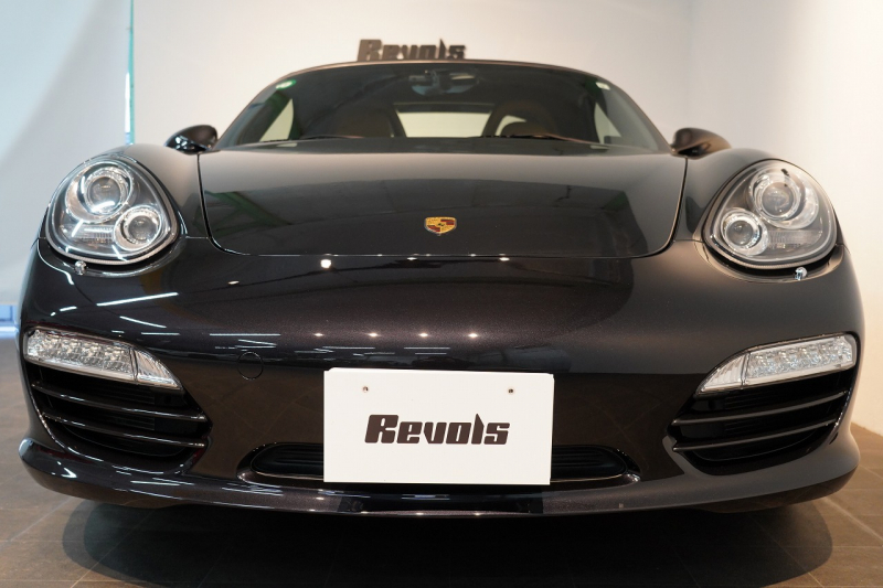 ポルシェ ボクスター(Type987) PDK 後期モデル 左H スポーツクロノ バサルトブラック PC入庫歴17回 中古車 中古車