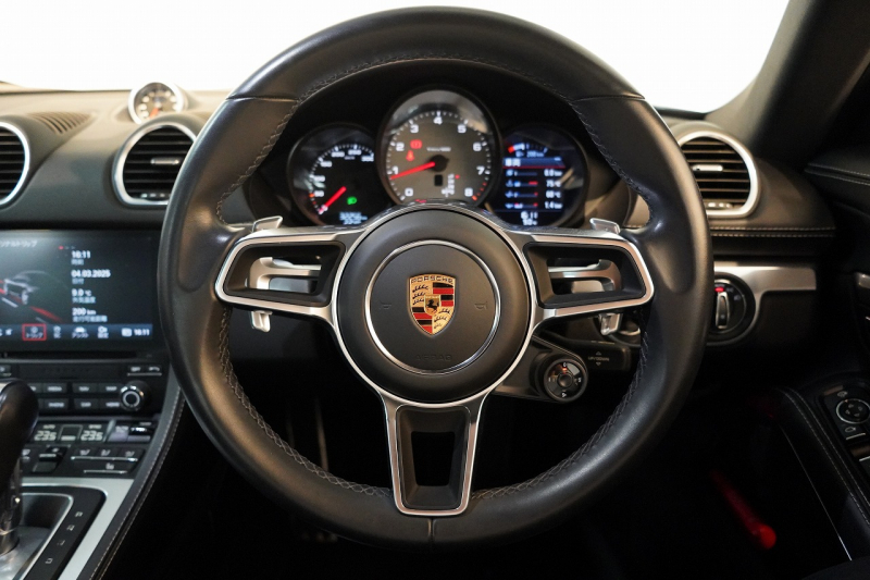 ポルシェ 718 ケイマン S PDK スポクロ スポエグ レザーインテリア×Sport-Tex PDLS+付LEDヘッドライト 中古車 中古車