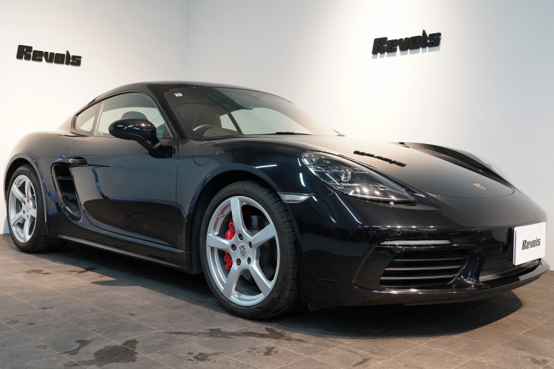 ポルシェ 718 ケイマン S PDK スポクロ スポエグ レザーインテリア×Sport-Tex PDLS+付LEDヘッドライト 中古車
