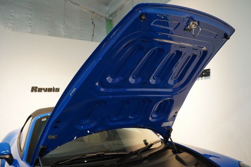 ポルシェ 911(Type992) Carrera Cabriolet PDK 後期モデル(Type992.2) ワンオーナー OP253 ルガーノブルー スポクロ スポエグ 20/21インチRSSpyderホイール 中古車 中古車