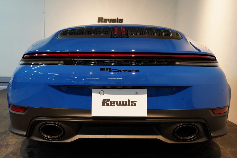 ポルシェ 911(Type992) Carrera Cabriolet PDK 後期モデル(Type992.2) ワンオーナー OP253 ルガーノブルー スポクロ スポエグ 20/21インチRSSpyderホイール 中古車 中古車