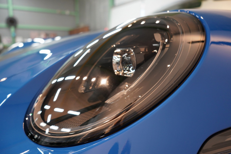 ポルシェ 911(Type992) Carrera Cabriolet PDK 後期モデル(Type992.2) ワンオーナー OP253 ルガーノブルー スポクロ スポエグ 20/21インチRSSpyderホイール 中古車 中古車