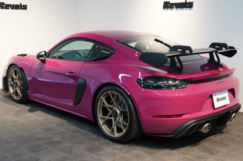 ポルシェ 718 ケイマン GT4RS PDK ワンオーナー OP598万 ヴァイザッハPKG ルビースターネオ スポクロ Fリフト 中古車 中古車