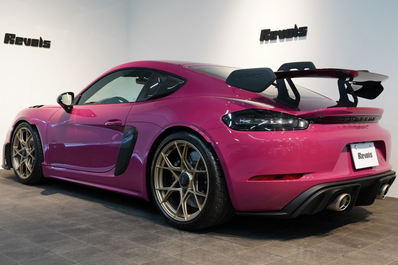 ポルシェ 718 ケイマン GT4RS PDK ワンオーナー OP598万 ヴァイザッハPKG ルビースターネオ スポクロ Fリフト 中古車 中古車