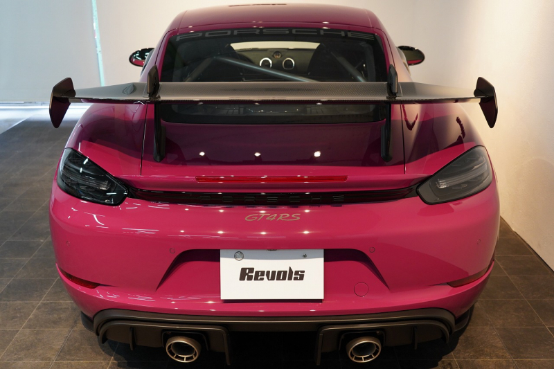 ポルシェ 718 ケイマン GT4RS PDK ワンオーナー OP598万 ヴァイザッハPKG ルビースターネオ スポクロ Fリフト 中古車 中古車