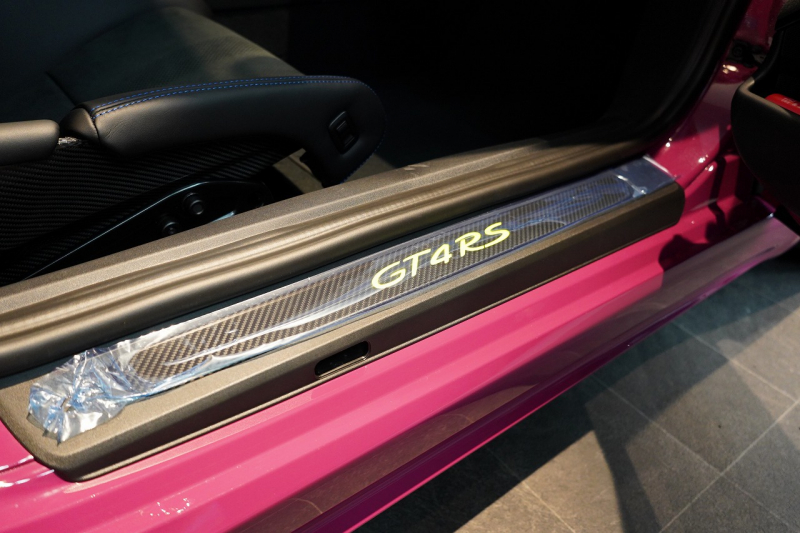 ポルシェ 718 ケイマン GT4RS PDK ワンオーナー OP598万 ヴァイザッハPKG ルビースターネオ スポクロ Fリフト 中古車 中古車