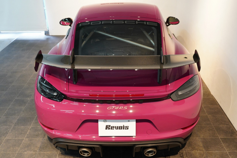 ポルシェ 718 ケイマン GT4RS PDK ワンオーナー OP598万 ヴァイザッハPKG ルビースターネオ スポクロ Fリフト 中古車 中古車