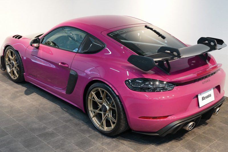 ポルシェ 718 ケイマン GT4RS PDK ワンオーナー OP598万 ヴァイザッハPKG ルビースターネオ スポクロ Fリフト 中古車 中古車