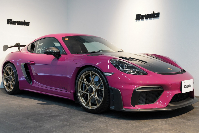 ポルシェ 718 ケイマン GT4RS PDK ワンオーナー OP598万 ヴァイザッハPKG ルビースターネオ スポクロ Fリフト 中古車