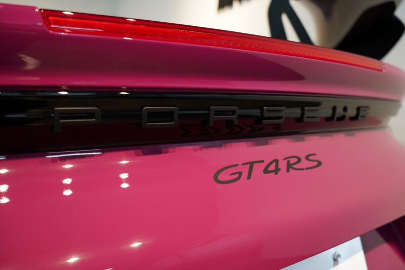 ポルシェ 718 ケイマン GT4RS PDK ワンオーナー OP598万 ヴァイザッハPKG ルビースターネオ スポクロ Fリフト 中古車 中古車