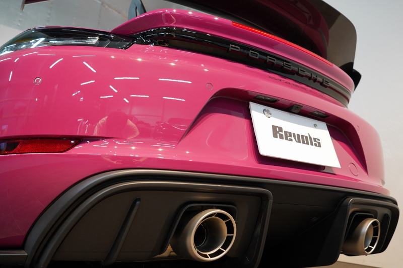 ポルシェ 718 ケイマン GT4RS PDK ワンオーナー OP598万 ヴァイザッハPKG ルビースターネオ スポクロ Fリフト 中古車 中古車