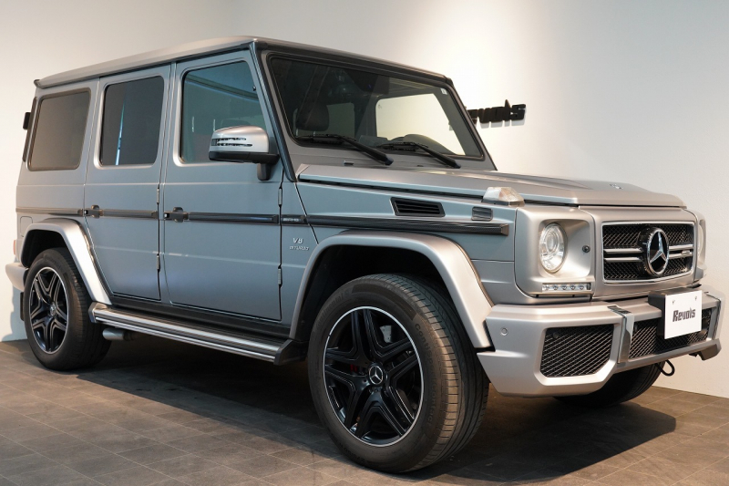 AMG Gクラス G63 designoマグノプラチナムマット＆エクスクルーシブインテリア サイドカメラ 中古車