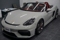 ポルシェ 718スパイダー (Type718)Spyder PDK スパイダークラシックインテリア LEDヘッドライト  中古車
