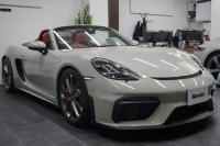 ポルシェ 718スパイダー (Type718)Spyder PDK スパイダークラシックインテリア LEDヘッドライト  中古車