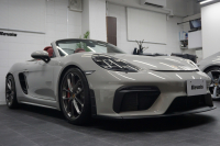 ポルシェ 718スパイダー (Type718)Spyder PDK スパイダークラシックインテリア LEDヘッドライト  中古車