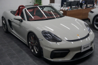 ポルシェ 718スパイダー (Type718)Spyder PDK スパイダークラシックインテリア LEDヘッドライト  中古車
