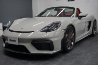 ポルシェ 718スパイダー (Type718)Spyder PDK スパイダークラシックインテリア LEDヘッドライト  中古車