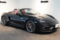 ポルシェ 718 ボクスター GTS 4.0 PDK ツートーンレザーインテリア PDLS+LEDヘッドライト ジェットブラック 中古車 中古車