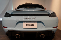 ポルシェ 718スパイダー RS PDK OP605 ガルフブルー ヴァイザッハPKG クロノPKG PCCB Fリフト レザーインテリア 中古車 中古車