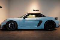 ポルシェ 718スパイダー RS PDK OP605 ガルフブルー ヴァイザッハPKG クロノPKG PCCB Fリフト レザーインテリア 中古車 中古車