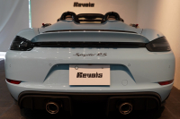 ポルシェ 718スパイダー RS PDK OP605 ガルフブルー ヴァイザッハPKG クロノPKG PCCB Fリフト レザーインテリア 中古車 中古車