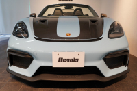 ポルシェ 718スパイダー RS PDK OP605 ガルフブルー ヴァイザッハPKG クロノPKG PCCB Fリフト レザーインテリア 中古車 中古車