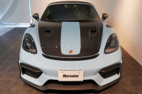 ポルシェ 718スパイダー RS PDK OP605 ガルフブルー ヴァイザッハPKG クロノPKG PCCB Fリフト レザーインテリア 中古車 中古車