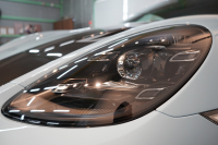 ポルシェ 718スパイダー RS PDK OP605 ガルフブルー ヴァイザッハPKG クロノPKG PCCB Fリフト レザーインテリア 中古車 中古車