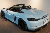 ポルシェ 718スパイダー RS PDK OP605 ガルフブルー ヴァイザッハPKG クロノPKG PCCB Fリフト レザーインテリア 中古車 中古車