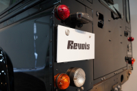 ランドローバー ディフェンダー 110 XS AT換装 純正LEDヘッドランプ 純正サイドステップ サントリーニブラック 中古車 中古車