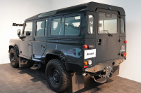 ランドローバー ディフェンダー 110 XS AT換装 純正LEDヘッドランプ 純正サイドステップ サントリーニブラック 中古車 中古車