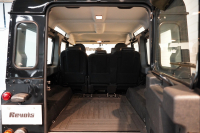 ランドローバー ディフェンダー 110 XS AT換装 純正LEDヘッドランプ 純正サイドステップ サントリーニブラック 中古車 中古車