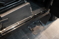 ランドローバー ディフェンダー 110 XS AT換装 純正LEDヘッドランプ 純正サイドステップ サントリーニブラック 中古車 中古車