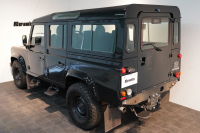 ランドローバー ディフェンダー 110 XS AT換装 純正LEDヘッドランプ 純正サイドステップ サントリーニブラック 中古車 中古車