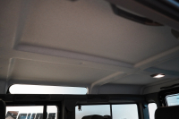 ランドローバー ディフェンダー 110 XS AT換装 純正LEDヘッドランプ 純正サイドステップ サントリーニブラック 中古車 中古車