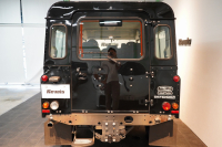 ランドローバー ディフェンダー 110 XS AT換装 純正LEDヘッドランプ 純正サイドステップ サントリーニブラック 中古車 中古車