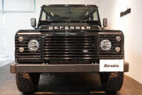 ランドローバー ディフェンダー 110 XS AT換装 純正LEDヘッドランプ 純正サイドステップ サントリーニブラック 中古車 中古車