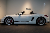 ポルシェ ボクスター(Type981) Spyder 6MT カーボンインテリア カーボンフルバケットシート キャララホワイトメタリック 中古車 中古車
