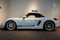 ポルシェ ボクスター(Type981) Spyder 6MT カーボンインテリア カーボンフルバケットシート キャララホワイトメタリック 中古車 中古車