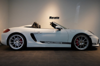 ポルシェ ボクスター(Type981) Spyder 6MT カーボンインテリア カーボンフルバケットシート キャララホワイトメタリック 中古車 中古車