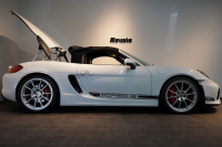ポルシェ ボクスター(Type981) Spyder 6MT カーボンインテリア カーボンフルバケットシート キャララホワイトメタリック 中古車 中古車